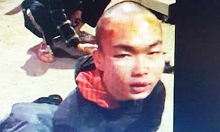 Đối tượng Nguyễn Công Phúc - ảnh cắt từ clip