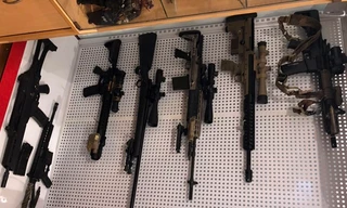 "Kho súng" tại nơi ở của Anh Tuấn