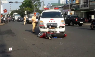 Hiện trường vụ tai nạn