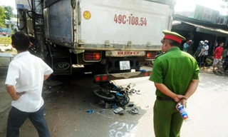 Hiện trường vụ tai nạn