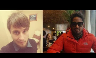 John Bothma (trái) và Mushfiq Daniels (phải) đều là giáo viên dạy tiếng Anh trước khi biến mất ở Việt Nam. Ảnh: EWN.