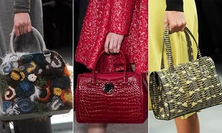 Túi xách Thu Đông 2014: Đẹp đến... sửng sốt
