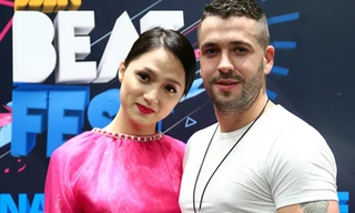 Chùm ảnh Hương Giang Idol và trai đẹp