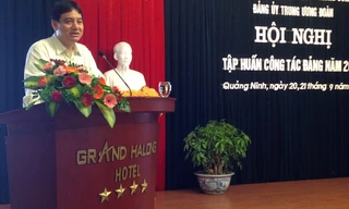 Đảng uỷ Trung ương Đoàn tập huấn công tác Đảng năm 2014