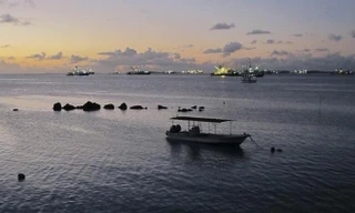  Mực nước biển dâng đang khiến hài cốt của nhiều binh sĩ nổi lên ở quần đảo Marshall. Ảnh: Wire. 