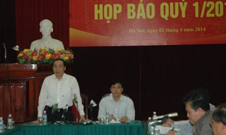 Ông Nguyễn Hồng Trường - Thứ trưởng Bộ GTVT cho biết, Thủ tướng Nguyễn Tấn Dũng đã giao Phó Thủ tướng Nguyễn Xuân Phúc phụ trách xử lý nghi án hối lộ 16 tỷ đồng. Ảnh: Sỹ Lực