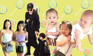 Đàm Thu Trang và Hoa hậu Phương Lê mạnh tay chi tiền tỉ sắm túi hàng hiệu cho con