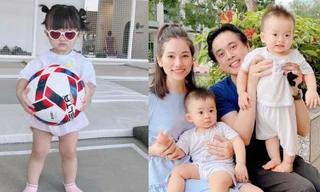 Khoe ảnh Winnie cực ngầu, Đông Nhi "tố" con trai Sara Lưu thờ ơ với công chúa nhà mình