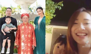 "Thiên thần nhí" nhà Nhã Phương, Lan Khuê lần đầu lộ rõ diện mạo: Đều thừa hưởng gen trội