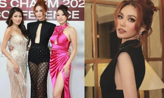 Đọ sắc cùng Thảo Nhi Lê và Kim Duyên, siêu mẫu Lan Khuê ghi điểm với thần thái "chị đại" 