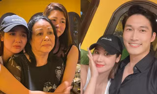 Gia đình "Thương Ngày Nắng Về" rưng rưng khi cùng xem tập cuối, Huyền Lizzie và Đình Tú ngọt ngào
