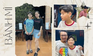 Cậu cả Bánh Mì nhà Lâm Vỹ Dạ đẹp trai từ bé, lớn lên có góc nghiêng cực phẩm