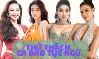 Cùng bắt trend ca dao tục ngữ, Á hậu Thảo Nhi Lê nhận kết quả trái ngược với các đàn chị