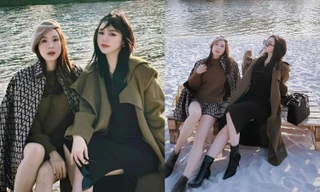 Hồng Diễm khoe ảnh chị em "Hướng Dương Ngược Nắng", nói một câu khiến Quỳnh Kool giật mình