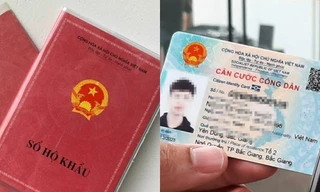 Có thể sử dụng thẻ Căn cước công dân gắn chíp thay Sổ hộ khẩu, Sổ tạm trú