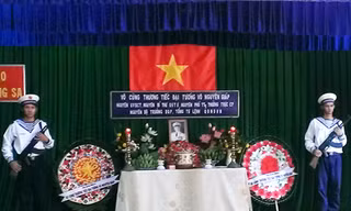 Trường Sa tưởng nhớ Đại tướng Võ Nguyên Giáp