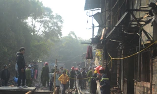 Cả gia sản bị lửa thiêu rụi ngày đầu năm