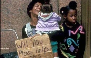 Đói nghèo ở cường quốc số 1 thế giới