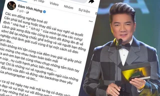 Đàm Vĩnh Hưng viết “tâm thư” gửi những nghệ sĩ trẻ bỏ về sớm tại giải Làn Sóng Xanh