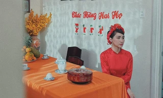 Sự thực về tấm ảnh Hòa Minzy mặc áo dài cưới trong lễ ăn hỏi đang khiến dân tình xôn xao