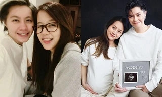 An Nguy công khai mang thai, chụp cùng người yêu đồng giới sau ồn ào với Kiều Minh Tuấn