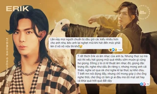 Erik thành chủ đề tranh cãi trước ngày ra MV mới: Kẻ chê kĩ năng, người hết lòng bênh vực