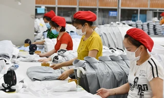 Hàng Việt Nam xuất khẩu sang Mỹ được hoãn áp thuế đối ứng 46% trong 90 ngày. Ảnh: Hoàng Hà