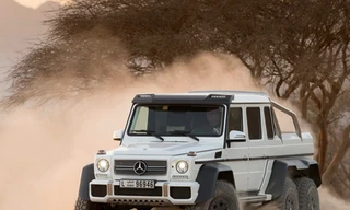 Cận cảnh xe địa hình khủng của Mercedes-Benz