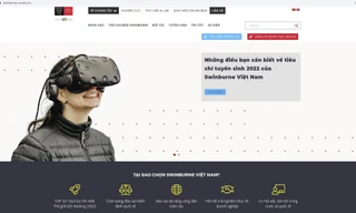 Website của Swinburne Việt Nam 