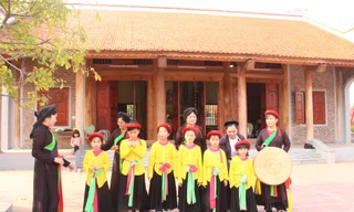 Nghệ nhân quan họ được nhận lương tháng 