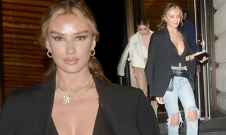 Bạn gái siêu mẫu của tiền vệ Dele Alli khoe ngực đầy trên phố