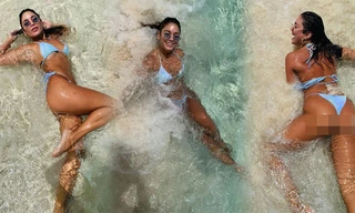 Vanessa Hudgens nóng bỏng 'nảy lửa' với áo tắm nhỏ xíu