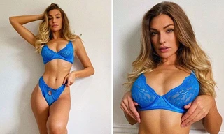 Sao truyền hình 9x Anh quốc siêu 'bốc lửa' với nội y