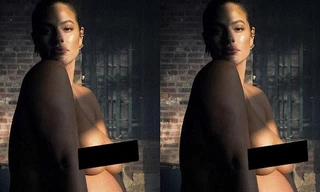 Siêu mẫu ngoại cỡ Ashley Graham tung ảnh khoả thân khi ở cuối thai kỳ