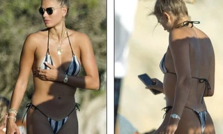 Sao truyền hình Anh quốc quyến rũ ngây ngất với bikini nhỏ xíu