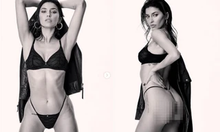 Nicole Williams mặc nội y nhỏ xíu khoe trọn vòng 3 'bốc lửa'