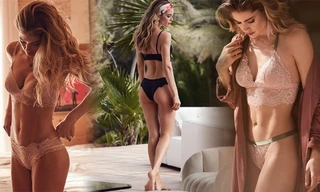 Chân dài Doutzen Kroes khoe vóc dáng tuyệt mỹ khiến cánh mày râu 'chao đảo'