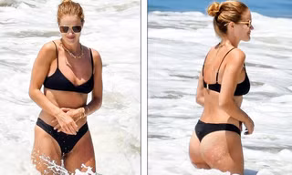 Bạn gái 'Người vận chuyển' mặc bikini bé xíu tôn đường cong tuyệt mỹ