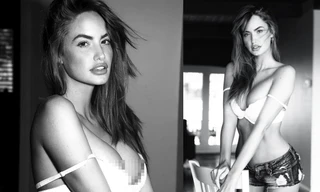 Đường cong 'nghẹt thở' của siêu mẫu áo tắm Haley Kalil 