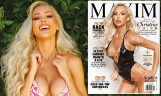 Sao truyền hình Mỹ thả dáng sexy 'nóng rực' trên Maxim