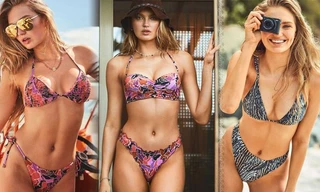 Thiên thần Victoria's Secret đẹp 'rực lửa' với áo tắm