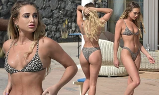 Vóc dáng đẹp 'từng cm' của Georgia Harrison khiến chị em ao ước