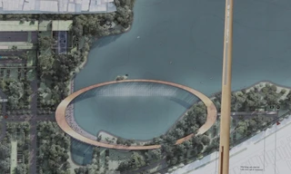 Đà Nẵng nâng cấp cải tạo công viên giữa lòng thành phố với điểm nhấn "chiếc nhẫn hòa bình"