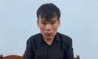 Phạm Đức Nhật tại cơ quan công an. Ảnh: CACC.