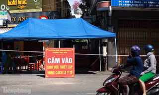 K407 đường Lê Duẩn, TP Đà Nẵng đã được phong toả. 