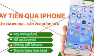 Nhiều người sập bẫy vay tiền qua iCloud