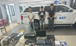 Phá đường dây lừa đảo và làm giả giấy tờ quy mô lớn 