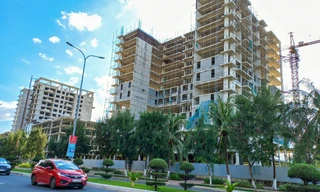 Một góc tại dự án ở Đa Phước (Đà Nẵng). 