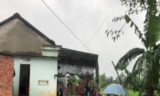 Căn nhà xảy ra sự việc. Ảnh: C.A