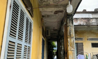 Ớn lạnh cảnh xuống cấp tại khu tập thể ở Đà Nẵng